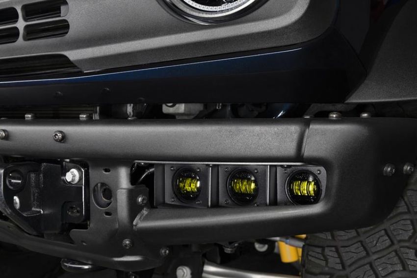 Oracle Lighting 5890-006 ORACLE Lighting 2021-2024 Ford Bronco Triple LED Fog Light Kit for Steel Bumper