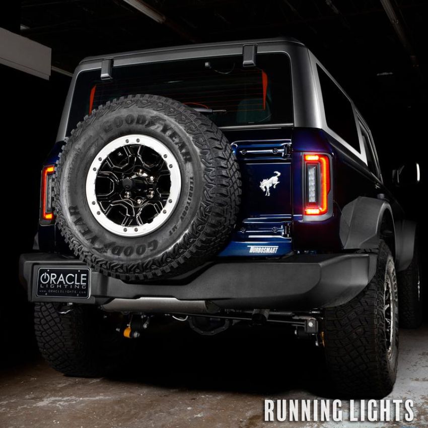Oracle Lighting 5892-504 ORACLE Lighting Flush Style LED Tail Lights for 2021-2024 Ford Bronco