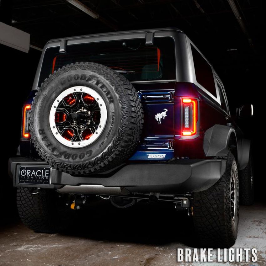 Oracle Lighting 5892-504 ORACLE Lighting Flush Style LED Tail Lights for 2021-2024 Ford Bronco