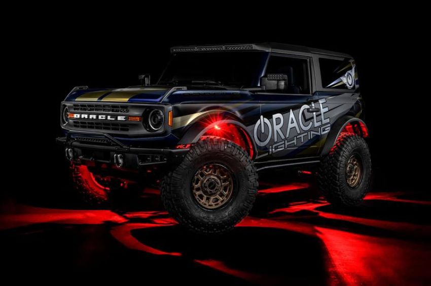 Oracle Lighting 5895-339-8 ColorSHIFT RGB+W Underbody Wheel Well Rock Light Kit (8 PCS)