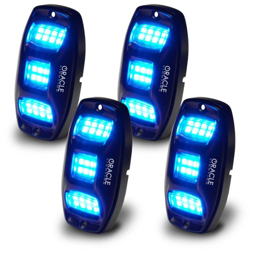 Oracle Lighting 5895-339 ORACLE Lighting ColorSHIFT RGB+W Underbody Wheel Well Rock Light Kit (4 PCS)