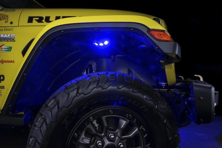 Oracle Lighting 5895-339 ORACLE Lighting ColorSHIFT RGB+W Underbody Wheel Well Rock Light Kit (4 PCS)