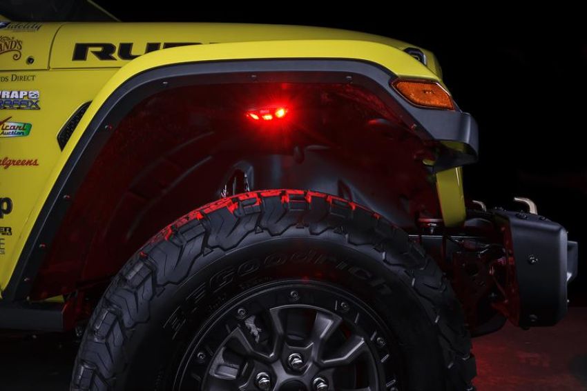 Oracle Lighting 5895-339 ORACLE Lighting ColorSHIFT RGB+W Underbody Wheel Well Rock Light Kit (4 PCS)