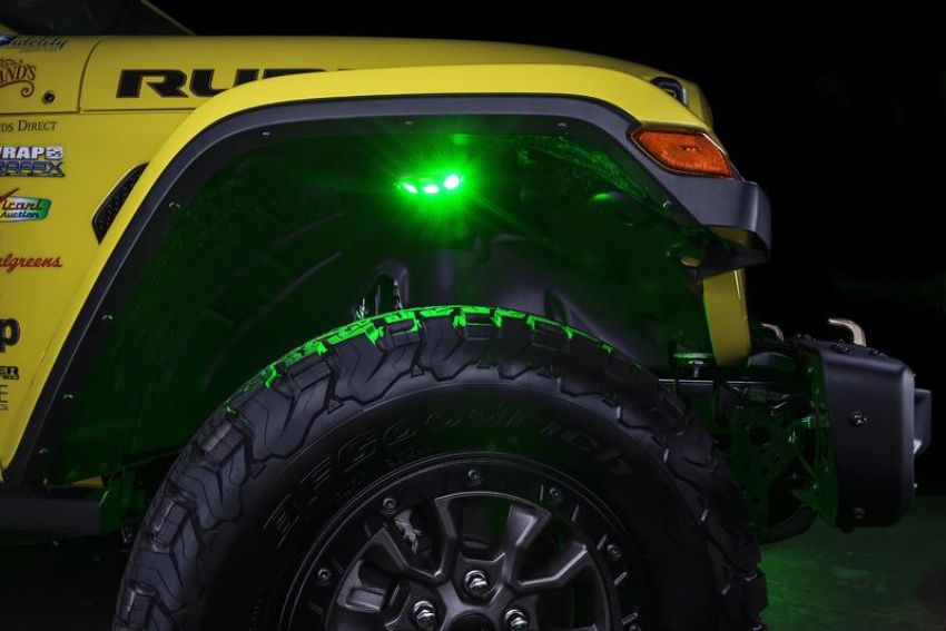 Oracle Lighting 5895-339 ORACLE Lighting ColorSHIFT RGB+W Underbody Wheel Well Rock Light Kit (4 PCS)