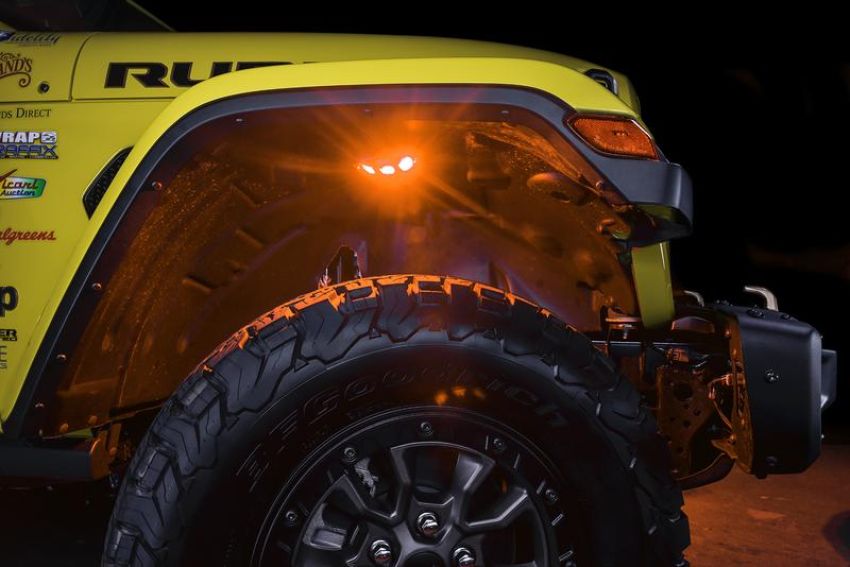 Oracle Lighting 5895-339 ORACLE Lighting ColorSHIFT RGB+W Underbody Wheel Well Rock Light Kit (4 PCS)