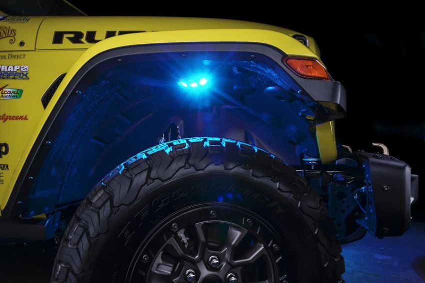 Oracle Lighting 5895-339 ORACLE Lighting ColorSHIFT RGB+W Underbody Wheel Well Rock Light Kit (4 PCS)