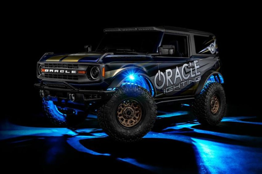 Oracle Lighting 5895-339 ORACLE Lighting ColorSHIFT RGB+W Underbody Wheel Well Rock Light Kit (4 PCS)