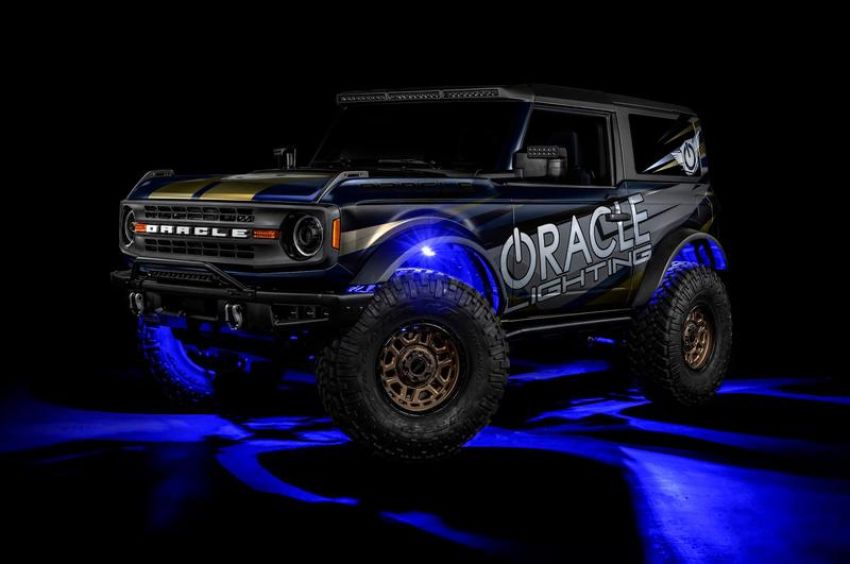 Oracle Lighting 5895-339 ORACLE Lighting ColorSHIFT RGB+W Underbody Wheel Well Rock Light Kit (4 PCS)