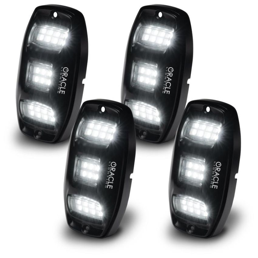 Oracle Lighting 5895-339 ORACLE Lighting ColorSHIFT RGB+W Underbody Wheel Well Rock Light Kit (4 PCS)