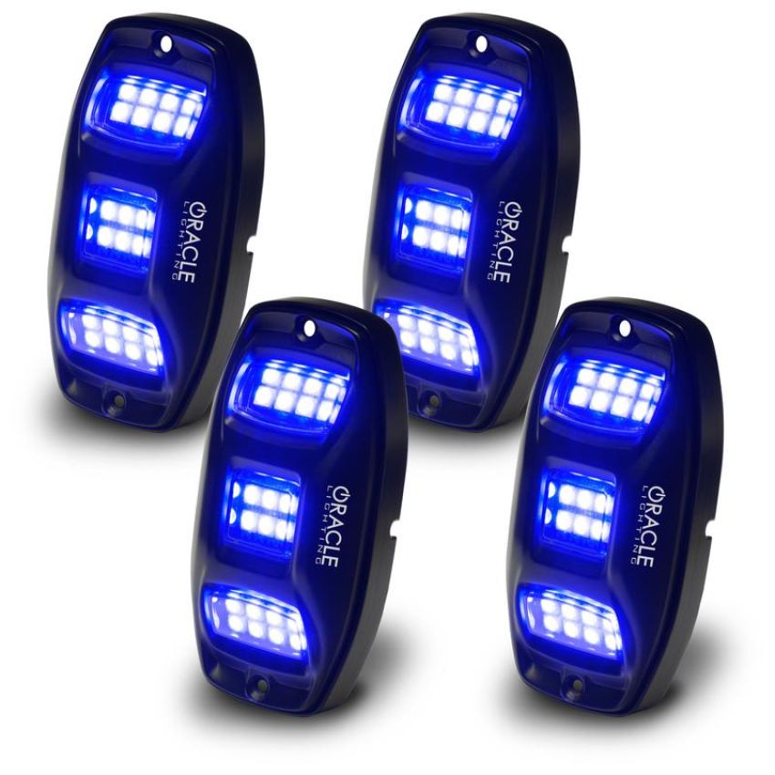 Oracle Lighting 5895-339 ORACLE Lighting ColorSHIFT RGB+W Underbody Wheel Well Rock Light Kit (4 PCS)