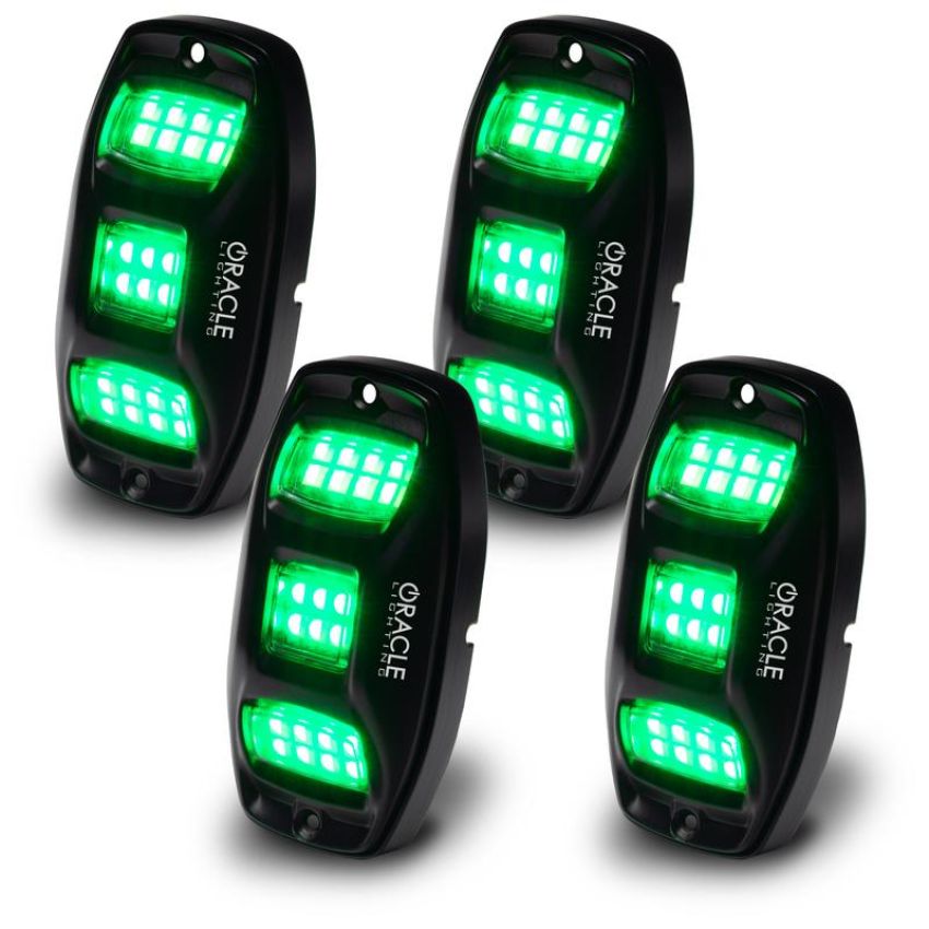 Oracle Lighting 5895-339 ORACLE Lighting ColorSHIFT RGB+W Underbody Wheel Well Rock Light Kit (4 PCS)