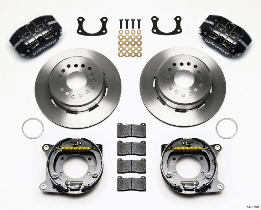 Wilwood 140-13181 Dynapro Lug Mount P/S Park Brake Kit New Big Ford 2.50in Offset