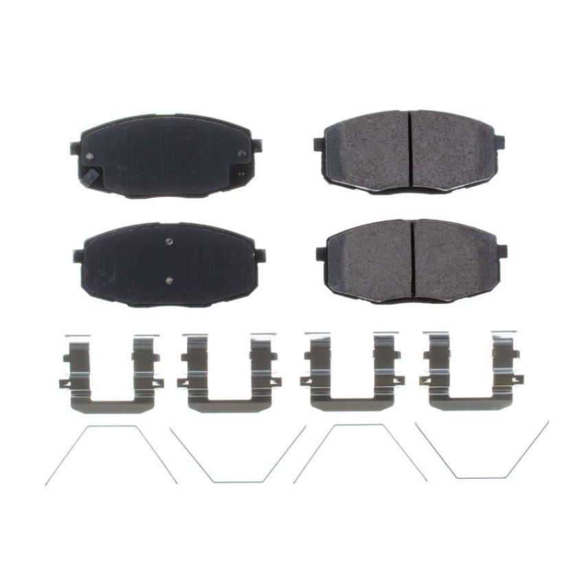 PowerStop 17-2094 PowerStop - Z17 Low-Dust Ceramic Brake Pads with Hardware