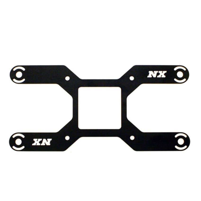 Nitrous Express 15728D CARB PLATE SOLENOID BRACKET FOR 4150 (4 solenoids)