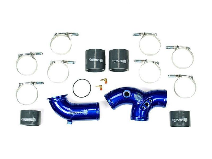 Sinister Diesel SD-INTEL-7.3-BK 99.5-03 Ford 7.3L Powerstroke Intake Elbow