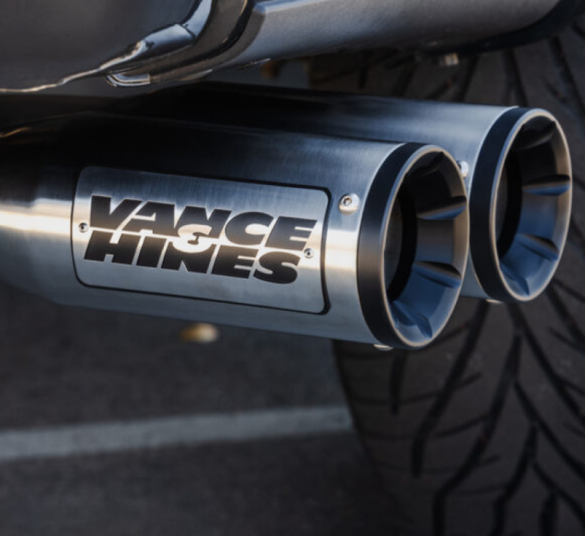 Vance and Hines 19663 Vance & Hines Ford 2015-2020 F150 Eliminator Brushed Catback Exhaust