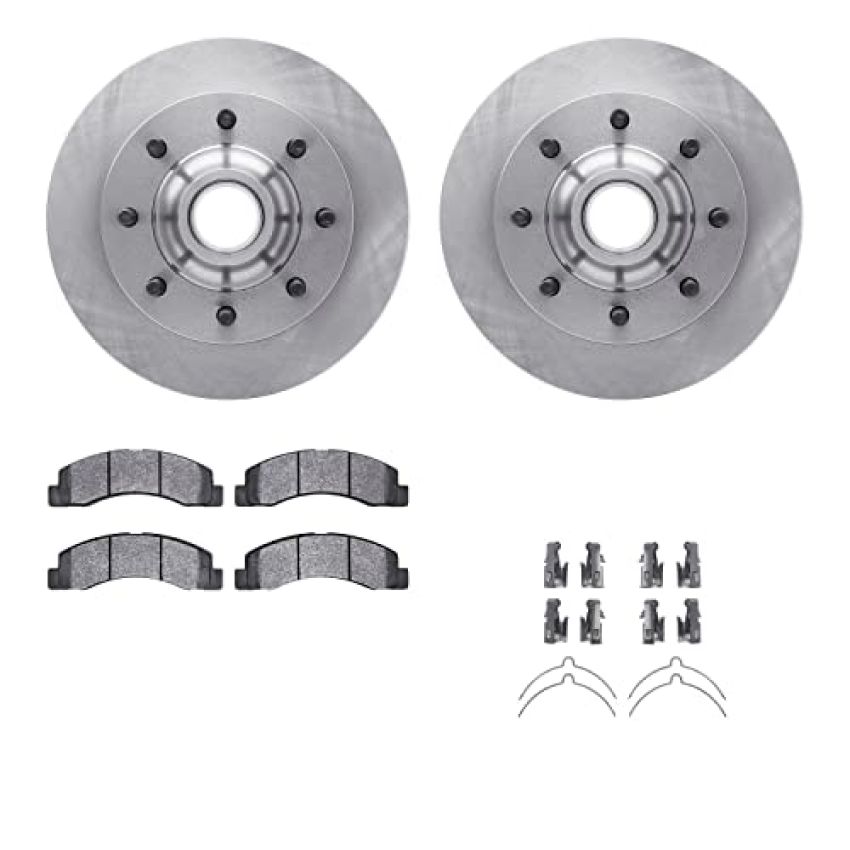 Dynamic Friction 6412-54143 Rotor Kit