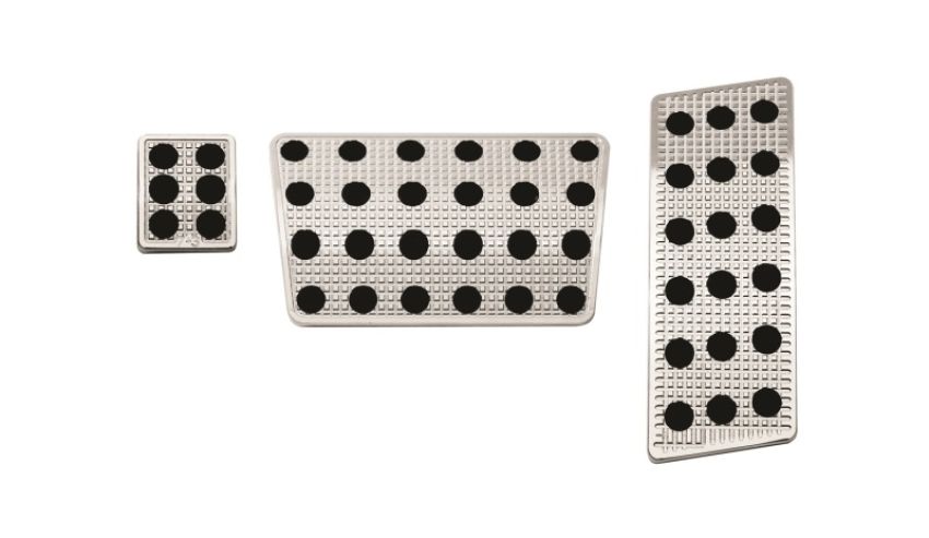 Putco 932015 07-17 Jeep Wrangler Liquid Pedals - Track Design