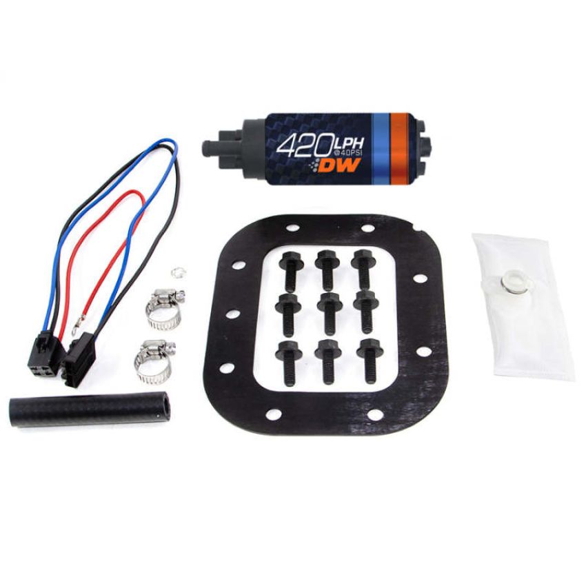 DeatschWerks 9-421-1028 DW420 Series 420lph In-Tank Fuel Pump w/ Install Kit For Corvette 86-89 5.7L