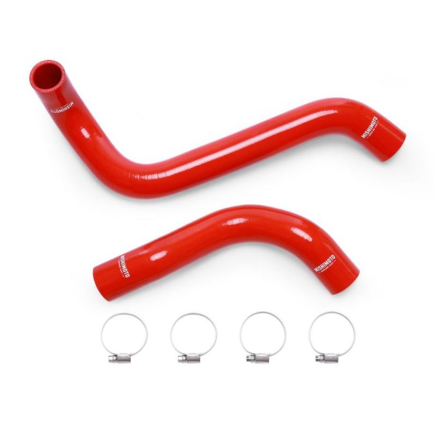 Mishimoto MMHOSE-TUNV8-07RD 07-16 Toyota Tundra V8 Red Silicone Hose Kit