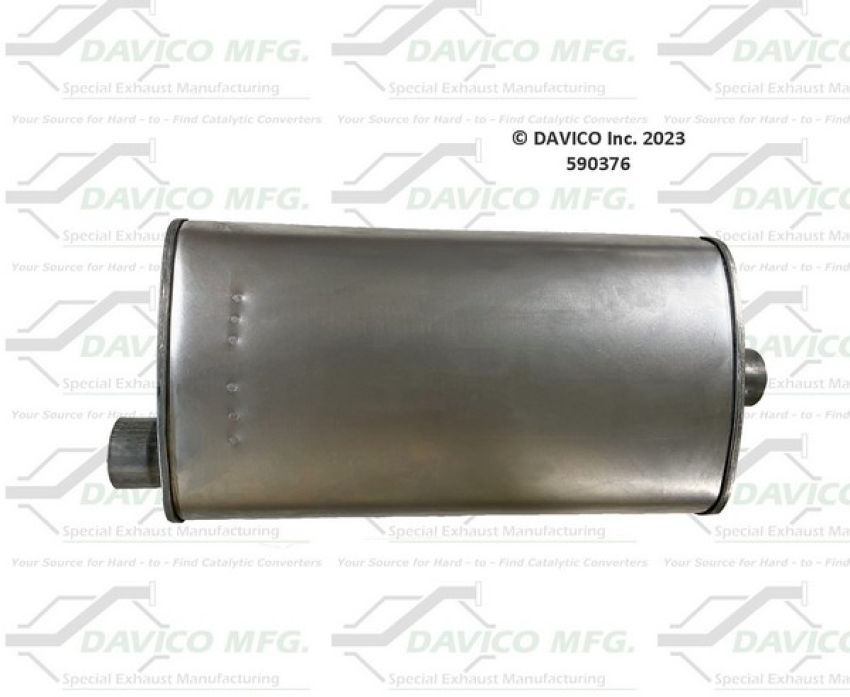 Davico Mfg 590376 Direct fit Muffler