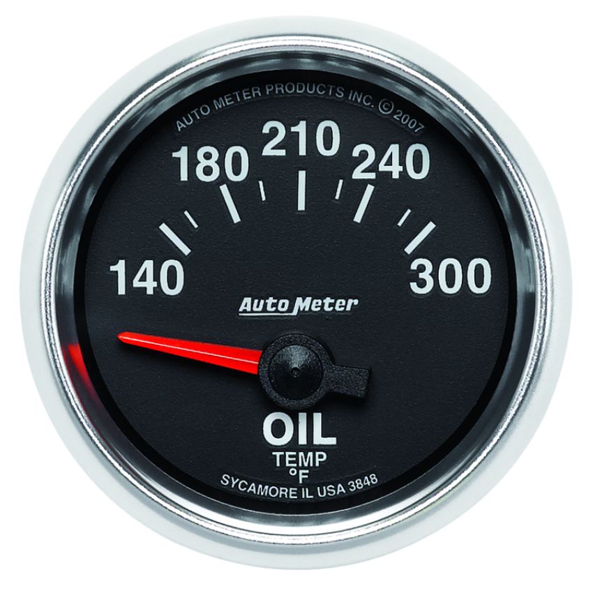 AutoMeter 3848 GAUGE, OIL TEMP, 2 1/16