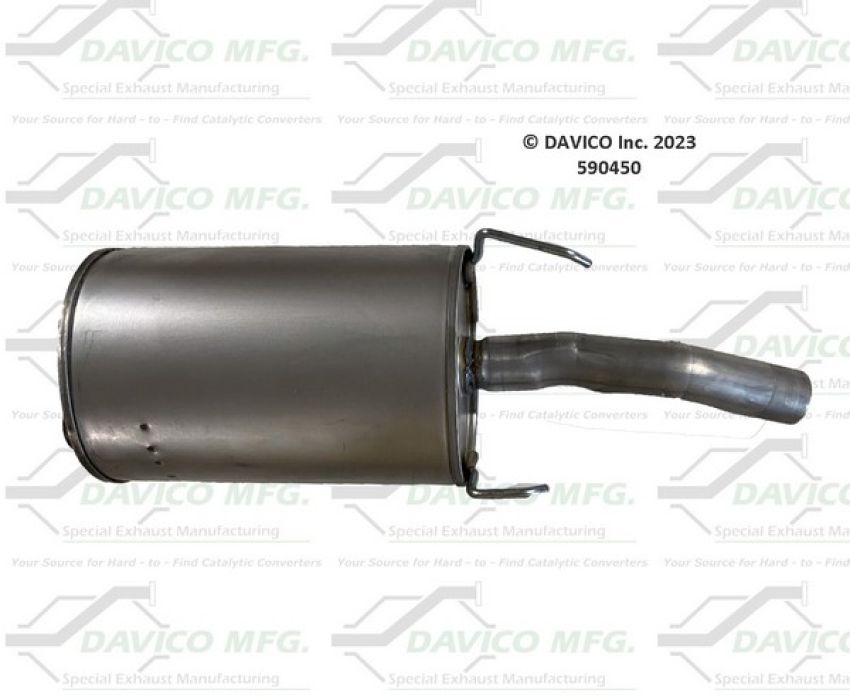 Davico Mfg 590450 Direct fit Muffler