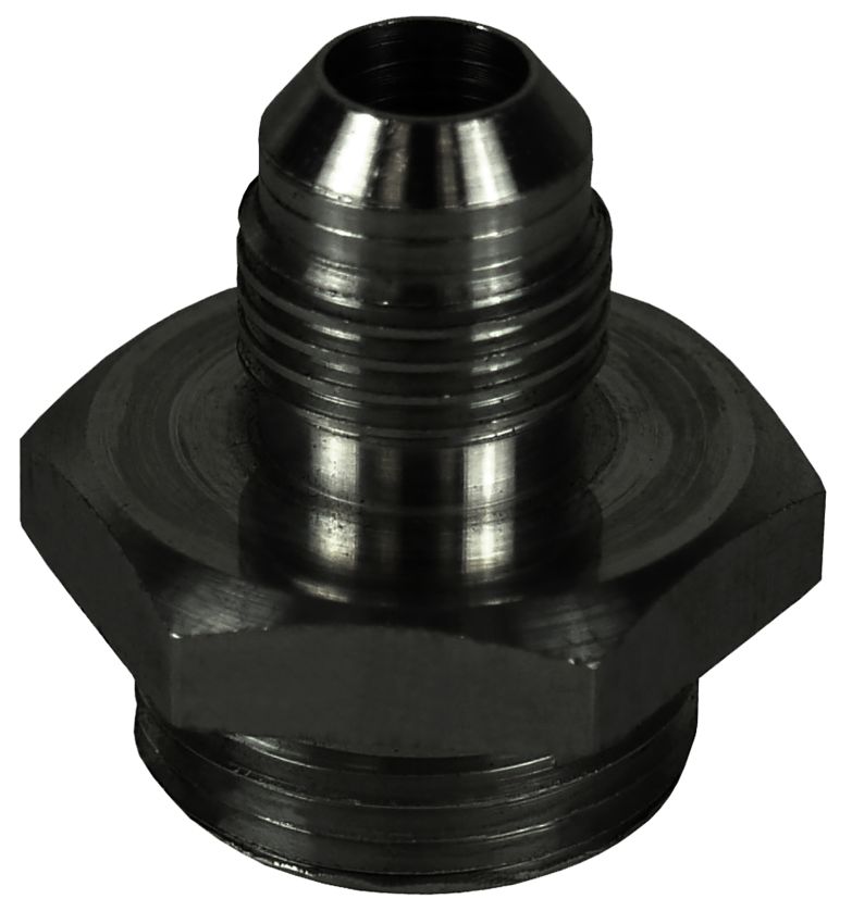 Derale 59106 Aluminum Cooler/Adapter Fitting -6AN x 5/8
