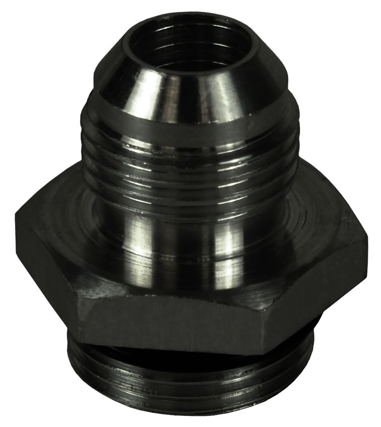 Derale 59108 Aluminum Cooler/Adapter Fitting -8AN x 5/8