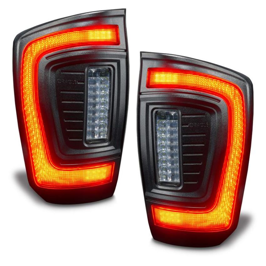 Oracle Lighting 5911-504 Flush Style LED Tail Lights for 2016-2023 Gen 3 Toyota Tacoma
