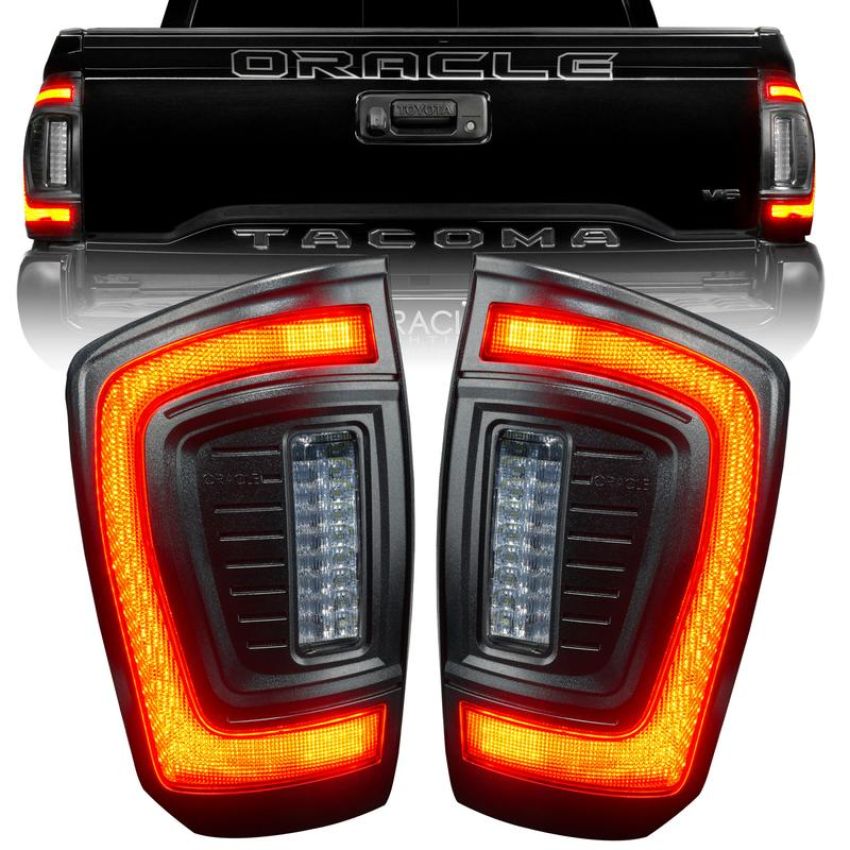Oracle Lighting 5911-504 Flush Style LED Tail Lights for 2016-2023 Gen 3 Toyota Tacoma