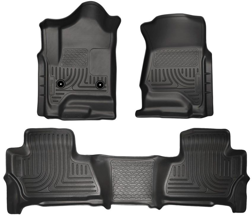 HUSKY LINERS HSK99211 15-   Suburban Floor Liners Black