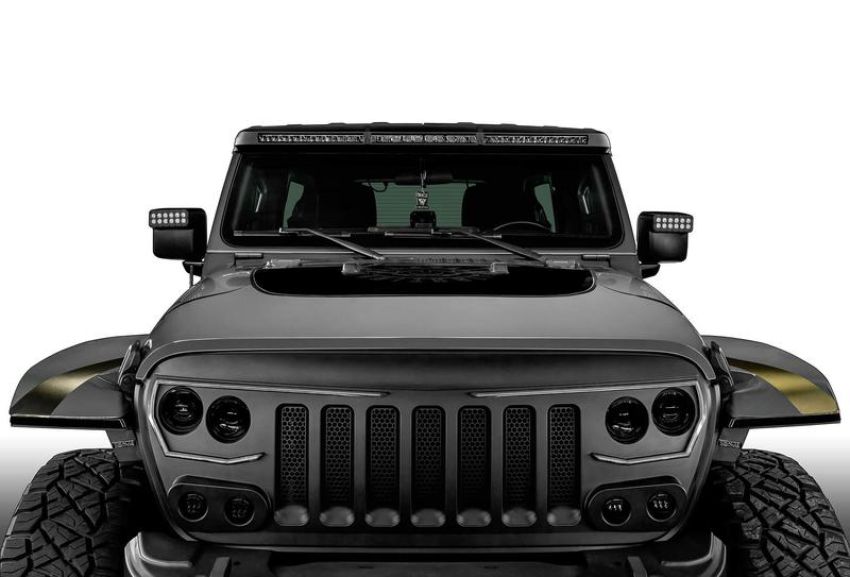 Oracle Lighting 5917-023 Integrated Windshield Roof LED Light Bar System for Wrangler JL / Gladiator JT