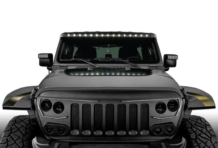 Oracle Lighting 5917-023 Integrated Windshield Roof LED Light Bar System for Wrangler JL / Gladiator JT