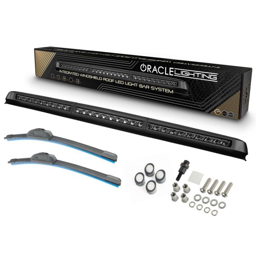 Oracle Lighting 5917-023 Integrated Windshield Roof LED Light Bar System for Wrangler JL / Gladiator JT