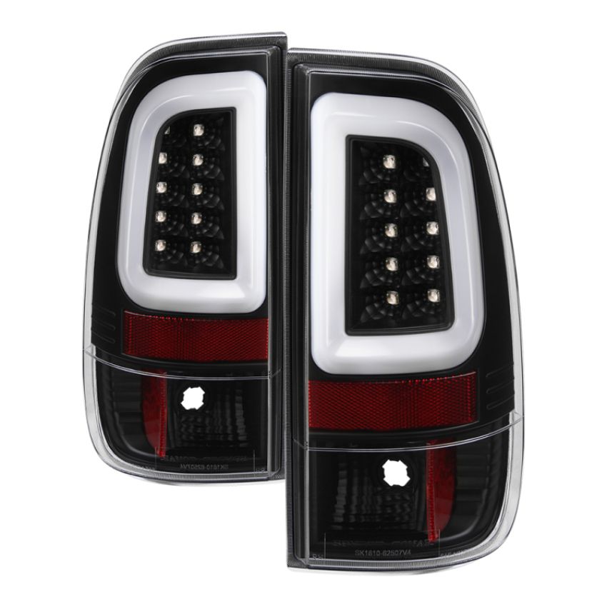 SPYDER 5084712 Light Bar LED Tail Lights - Version 3 - Black