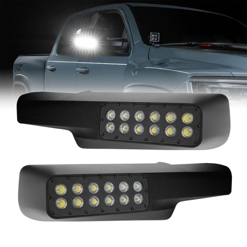 Oracle Lighting 5922-001 2010-2022 RAM TOW 1500/2500/3500 LED Off-Road Side Mirror Ditch Lights