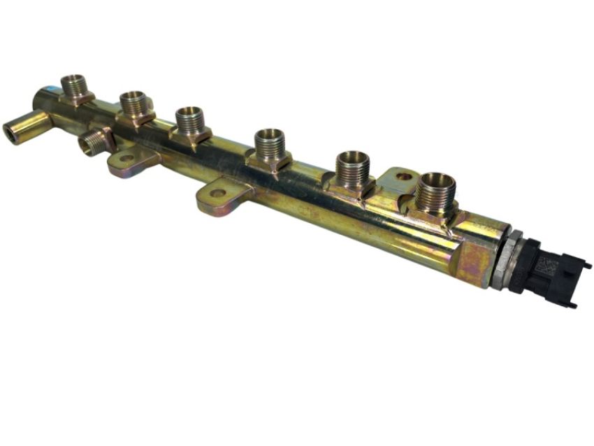 Exergy E06 20350 07.5-12 Dodge Cummins 6.7L Replacement Fuel Rail w/Sensor & PRV