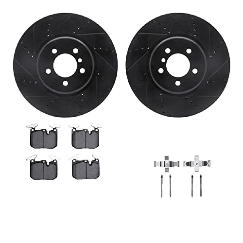 Dynamic Friction 8612-31098 Rotor Kit