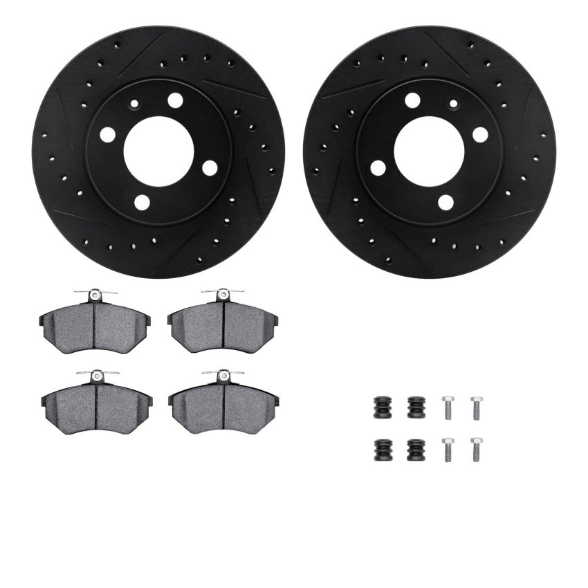 Dynamic Friction 8512-74003 Rotor Kit