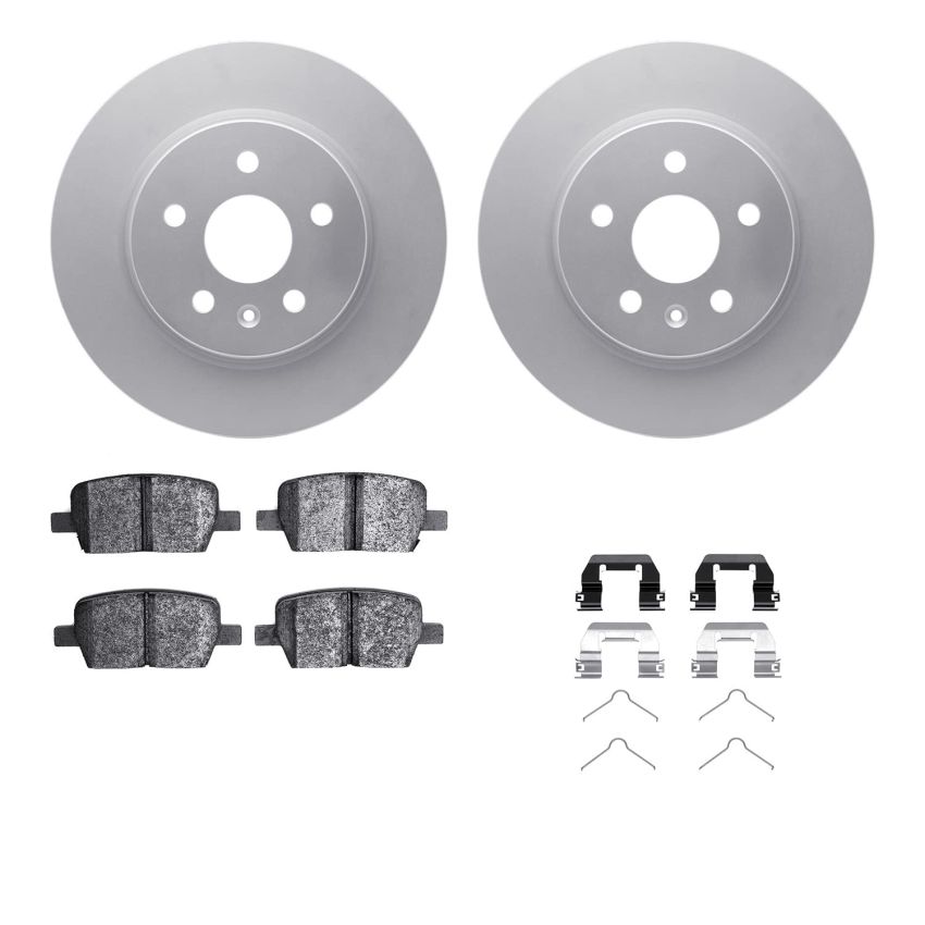 Dynamic Friction 4512-65052 Rotor Kit