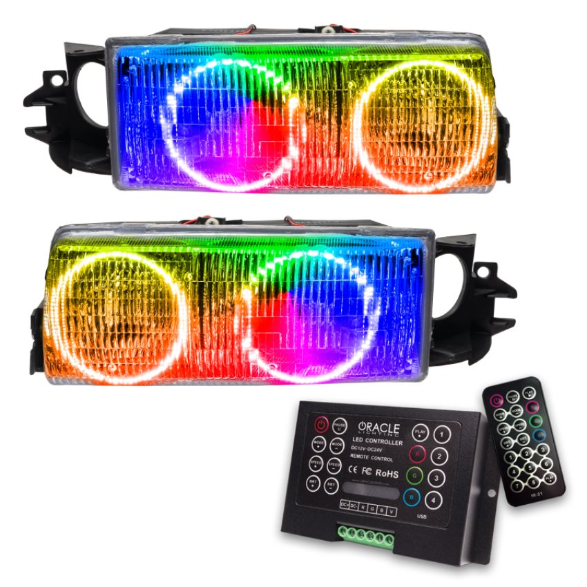 Oracle Lighting 8178-333 SMD Pre-Assembled Headlights, ColorSHIFT(tm) 2.0