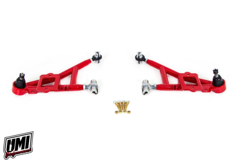 UMI Performance 2300-R 93-02 GM F-Body Front Adjustable Lower A-Arms - Drag - CrMo