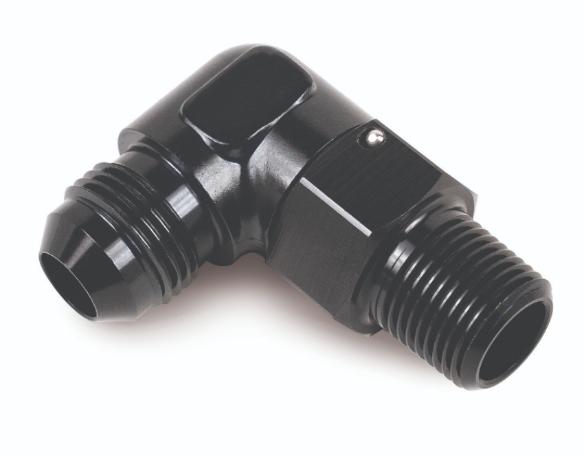 Derale 59706 Aluminum Swivel Fitting 90° 1/2