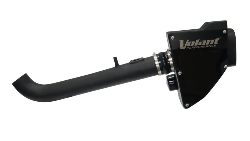 Volant 12740 Volant air intake systems utilize a high-velocity venturi filter adapter which provides a smooth transition through the MAF sensor into the intake tube for a much needed airflow improvement over the factory rubber tubing and resonator box.