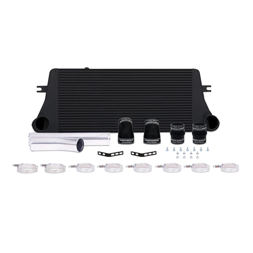 Mishimoto MMINT-RAM-94KBK 94-02 Dodge Ram 2500 5.9L Cummins Intercooler Kit w/ Pipes (Black)