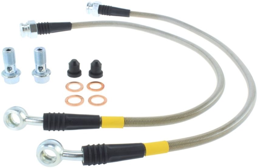Stoptech 950.62500 97-04 Chevrolet Corvette Stainless Steel Rear Brake Line Kit
