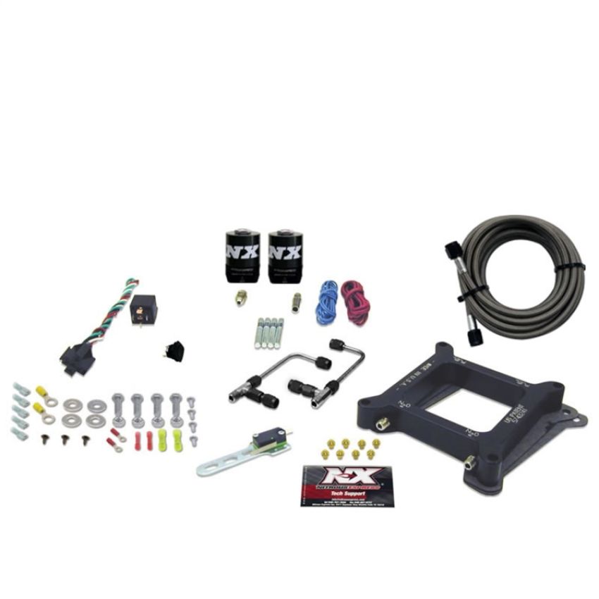 Nitrous Express 60040-00 4150 Gemini STAGE 6, (50-100-150-200-250-300HP) LESS BOTTLE