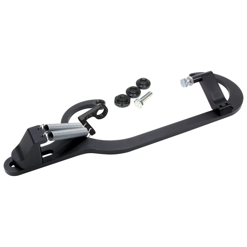 ALLSTAR PERFORMANCE ALL54185 Throttle Return Spring Bracket with Stop Black