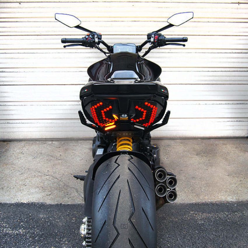 New Rage Cycles DV4-FE 23+ Ducati Diavel V4 Fender Eliminator Kit